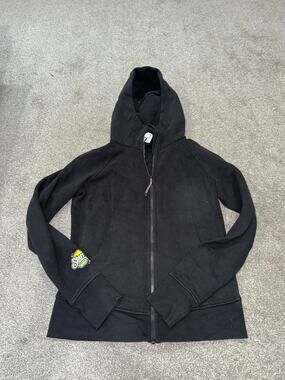 Lululemon Scuba Full-Zip Hoodie in black size 10